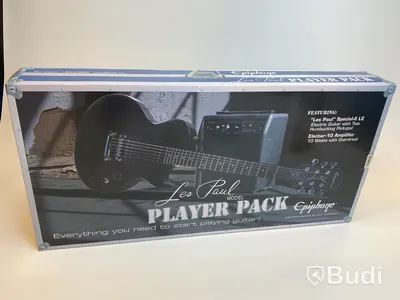 Epiphone Les Paul player pack elgitarr + förstärkare